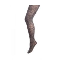 Cotton tights with boucle pantyhose