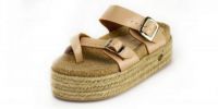 Lot de 16 Espadrille compensées ouverte Fait à la main Été 2020