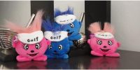 LOT 40 PORTE CLES PELUCHES 