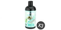 Shampoing à l'huile de coco x3