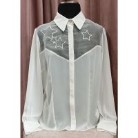 Chemise transparent étoile 