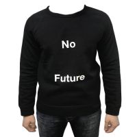 Harmony Sweatshirt No Future noir homme