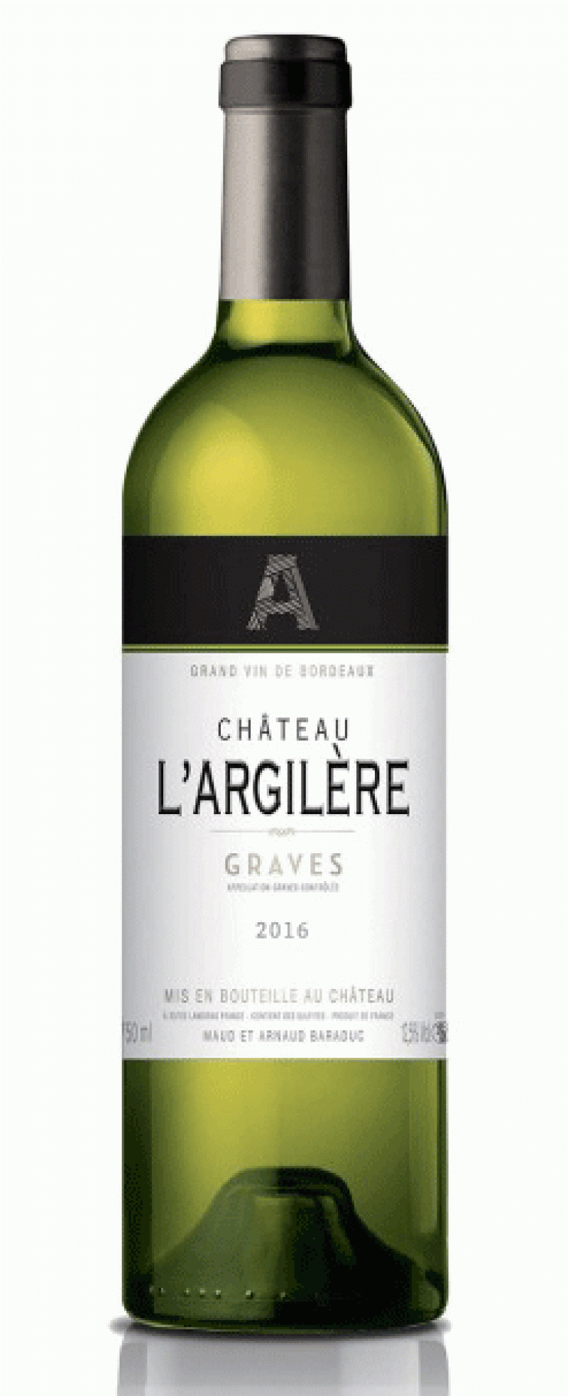 Château L'Argilère AOC Graves Blanc 2016 - 1
