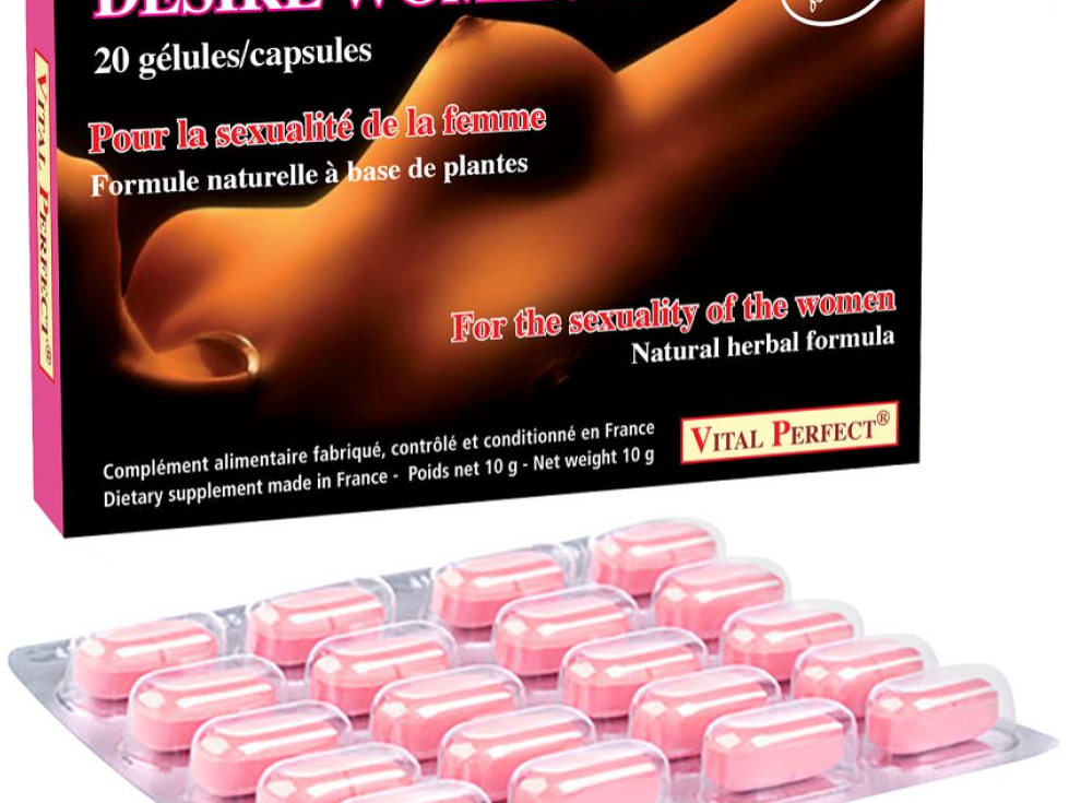 Stimulant sexualité Desire Women pills 20 gélules