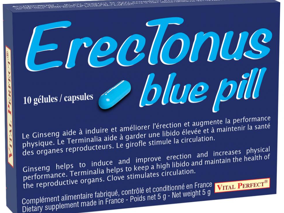 Stimulant sexuel Erectonus blue pill - 1