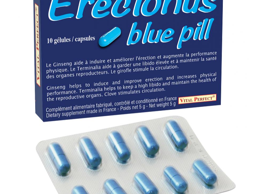 Stimulant sexuel Erectonus blue pill - 0