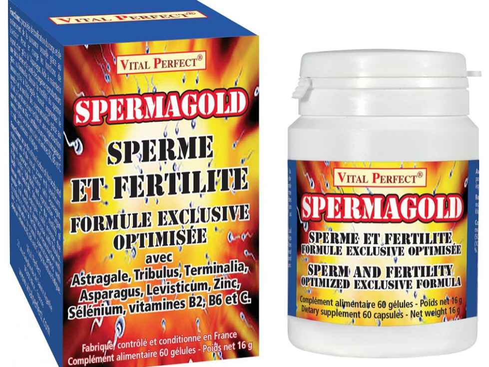 Spermagold pour sperme et fertilité