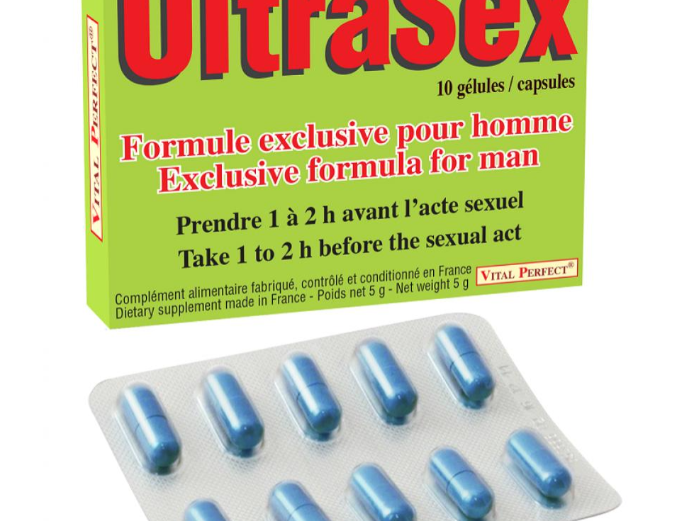Aphrodisiaque UltraSex pour sexualité homme