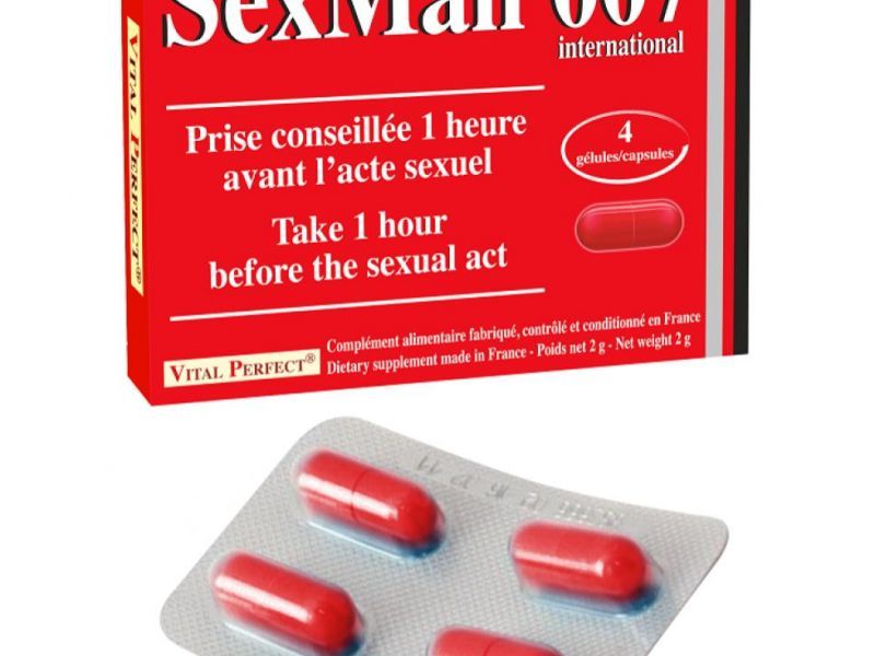Stimulant Sexman en 4 gélules