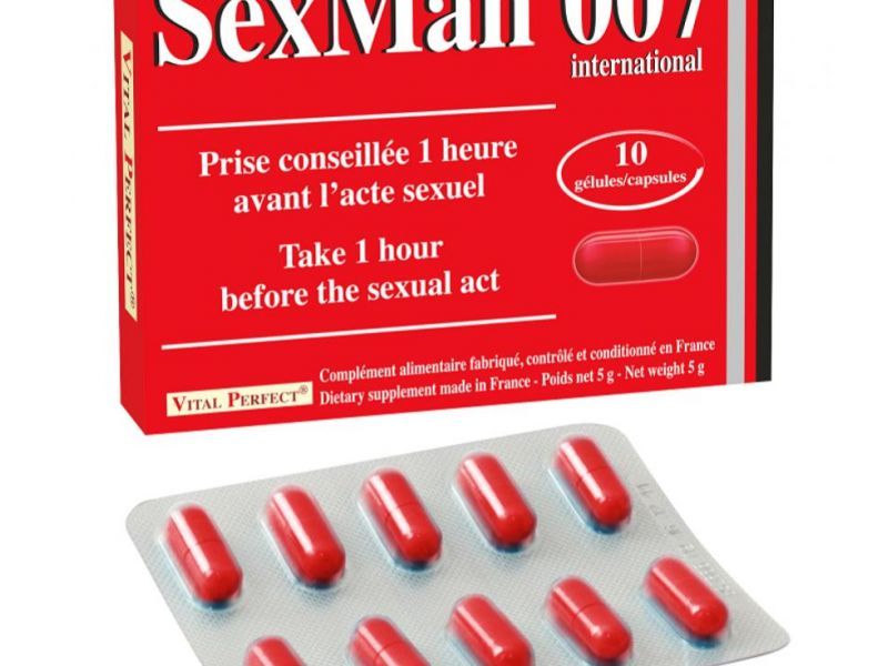 Stimulant Sexman en 10 gélules