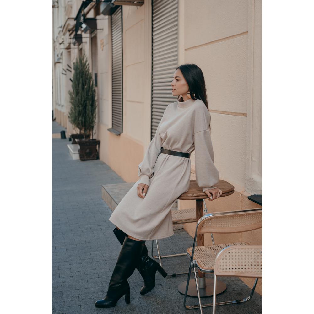 Robe droite en angora - 11