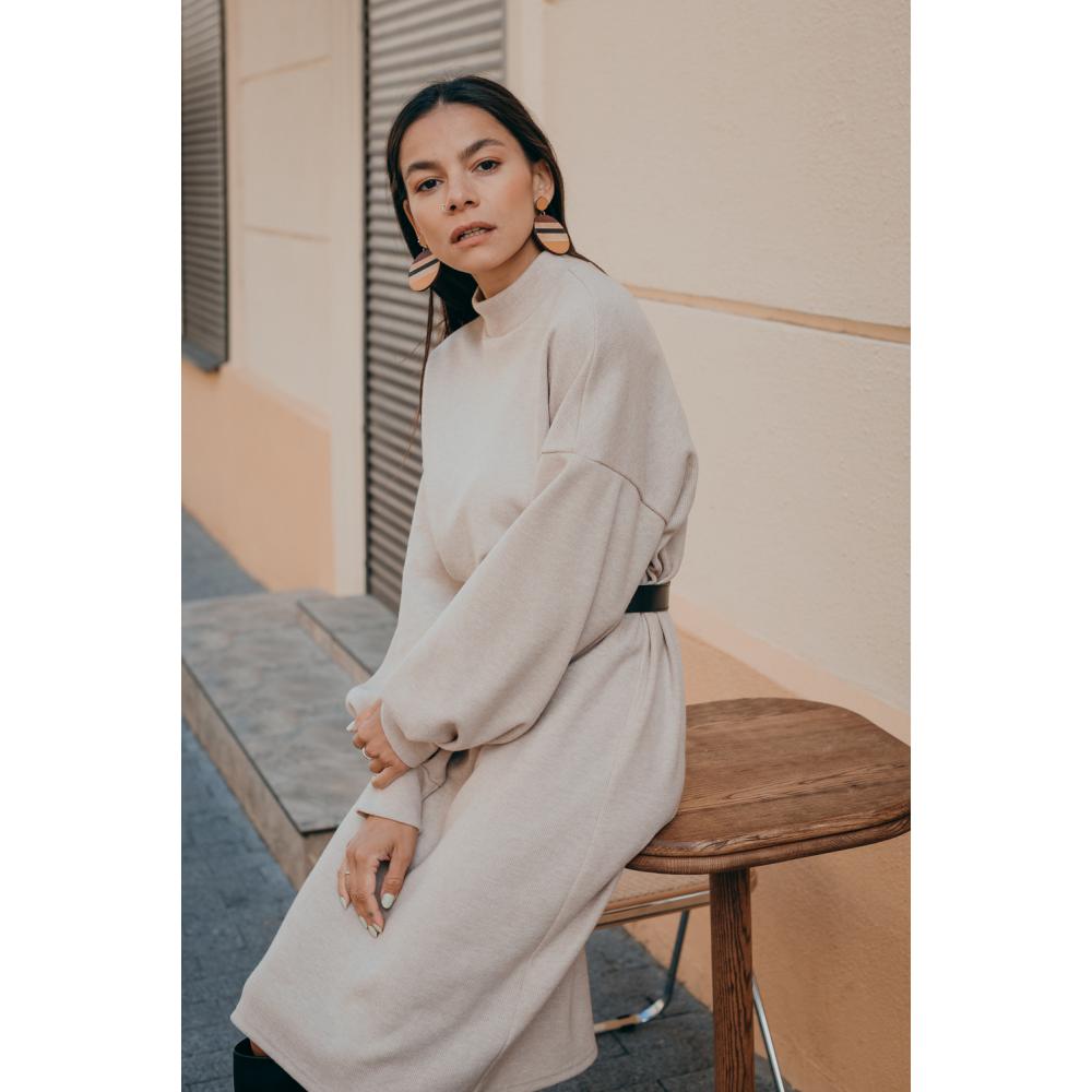 Robe droite en angora - 12