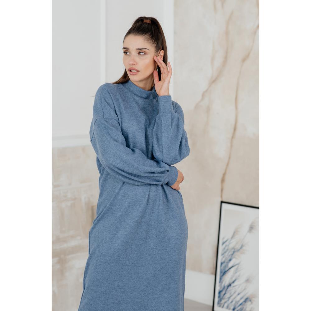 Robe droite en angora - 17